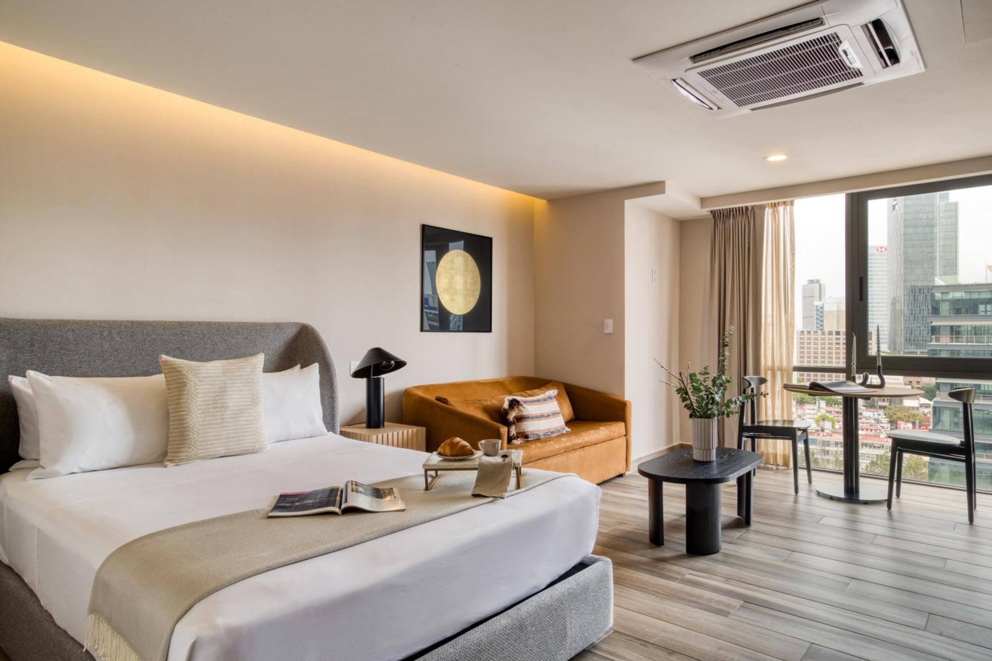 Uliv Cibeles Aparthotel Cidade do México Quarto foto