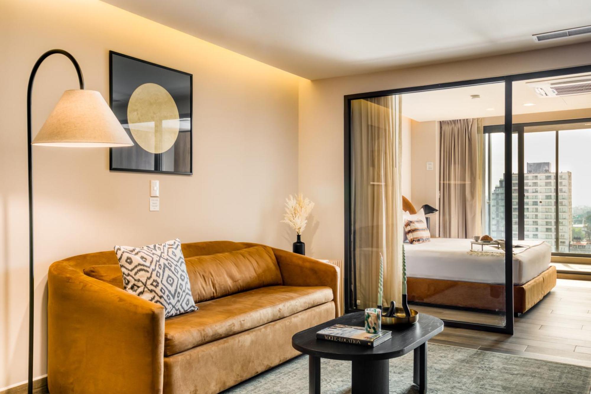 Uliv Cibeles Aparthotel Cidade do México Quarto foto
